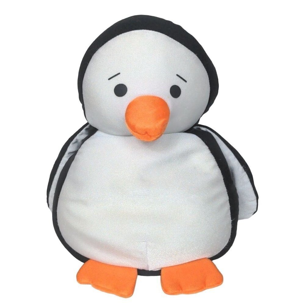 Brentwood Originals Penguin Plush Stuffed Animal Black White